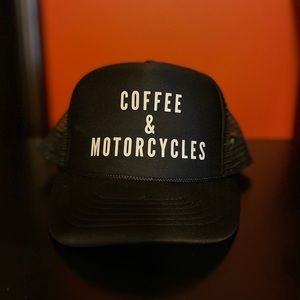 Coffee & Motorcycles Trucker Hat